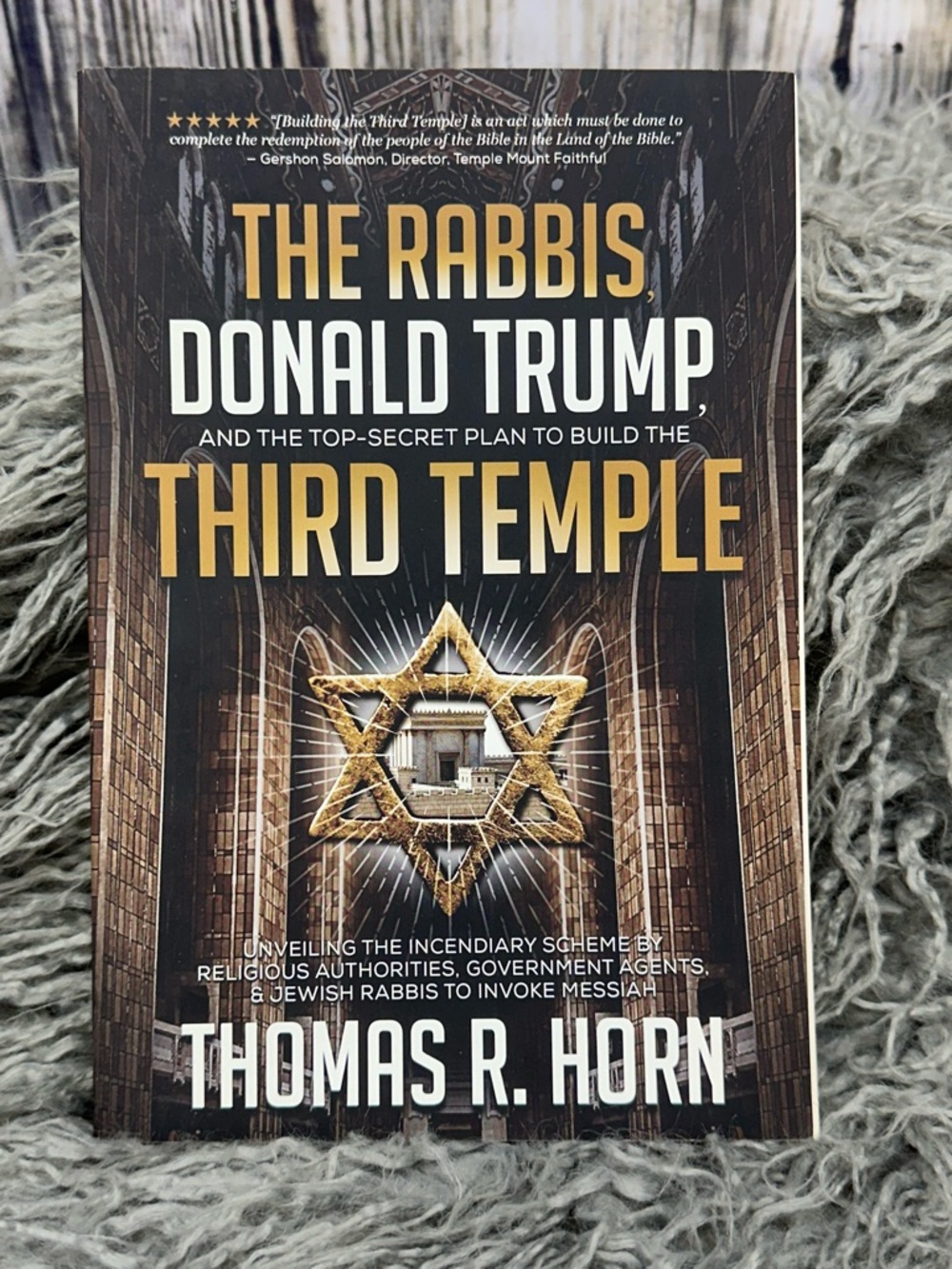 The Rabbis, Donald Trump, and the Top Secret Plan to Build the Third Temple Book